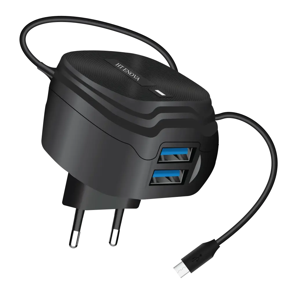 Micro Charger with 2 Extra USB Ports HT-C102