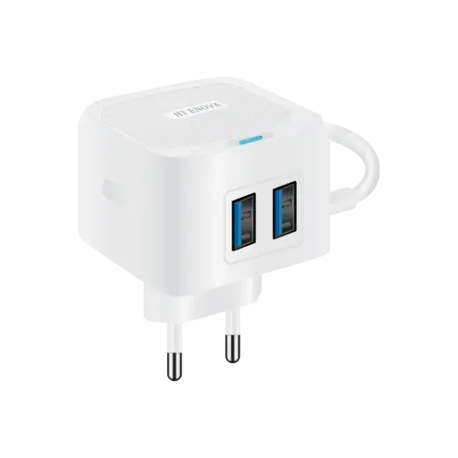 Micro Charger with 2 Extra USB Ports HT-C101